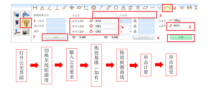 實(shí)用知識——Rational-DMIS測量輪廓度(圖5)